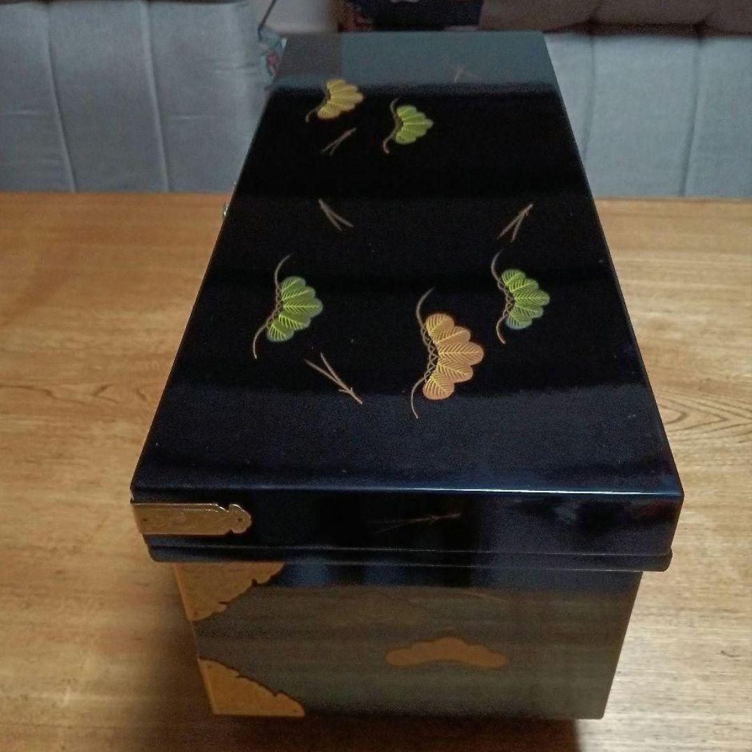 ＊「まこちゃん様」専用　天冠付き久月:親王飾り輪島塗:飾り収納箱　豪華3点セット