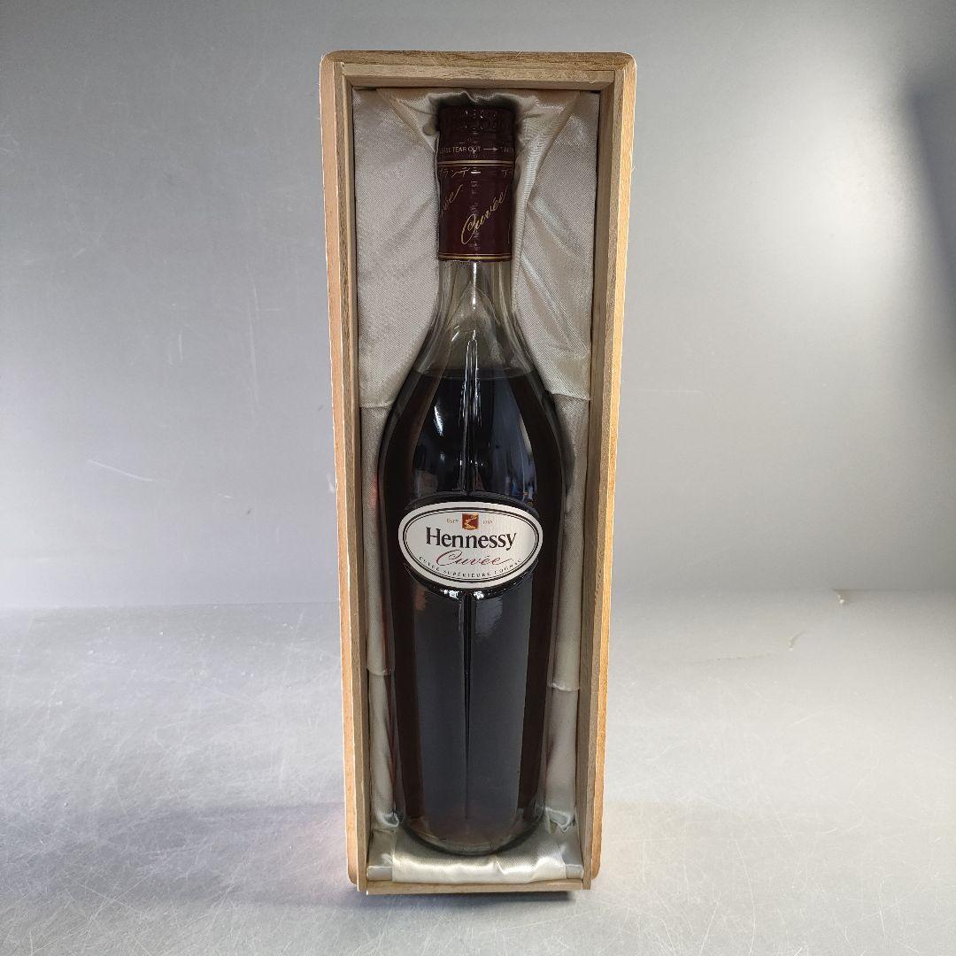A1256-3/ヘネシー キュベ スペリオール 1765/ブランデー/木箱/ - メルカリ