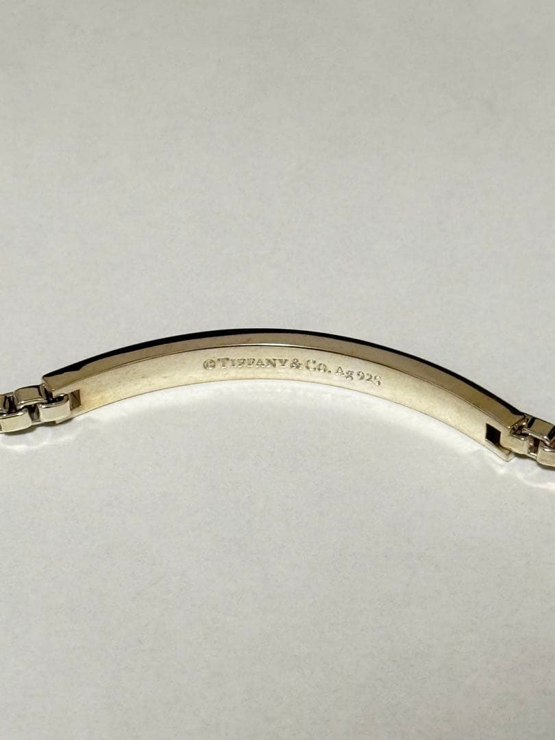 ティファニー ベネチアン リンク ID ブレスレット 18.5cm