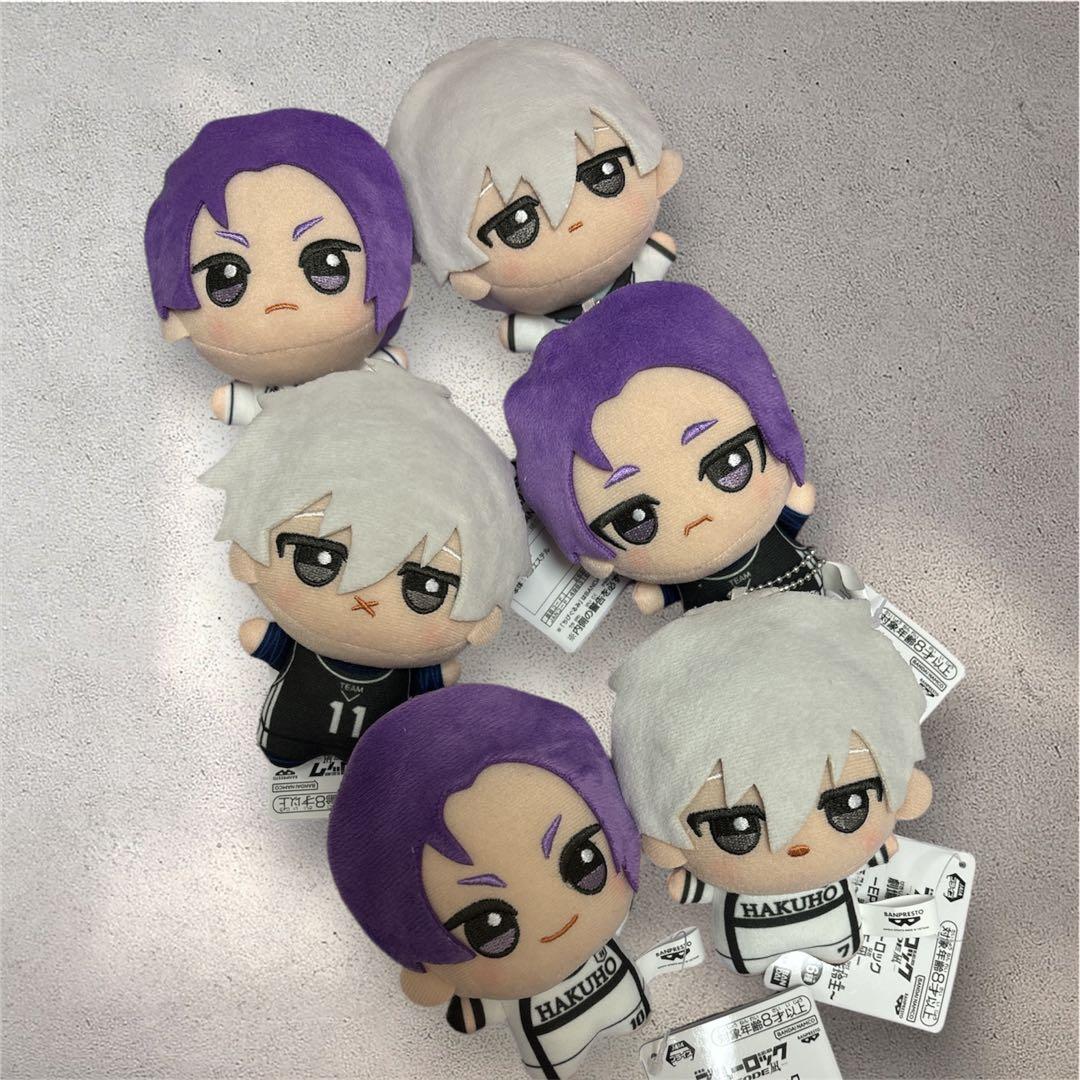 ブルーロック ブルロ もふぐっとちびぐるみ 凪誠士郎 御影玲王 全6種