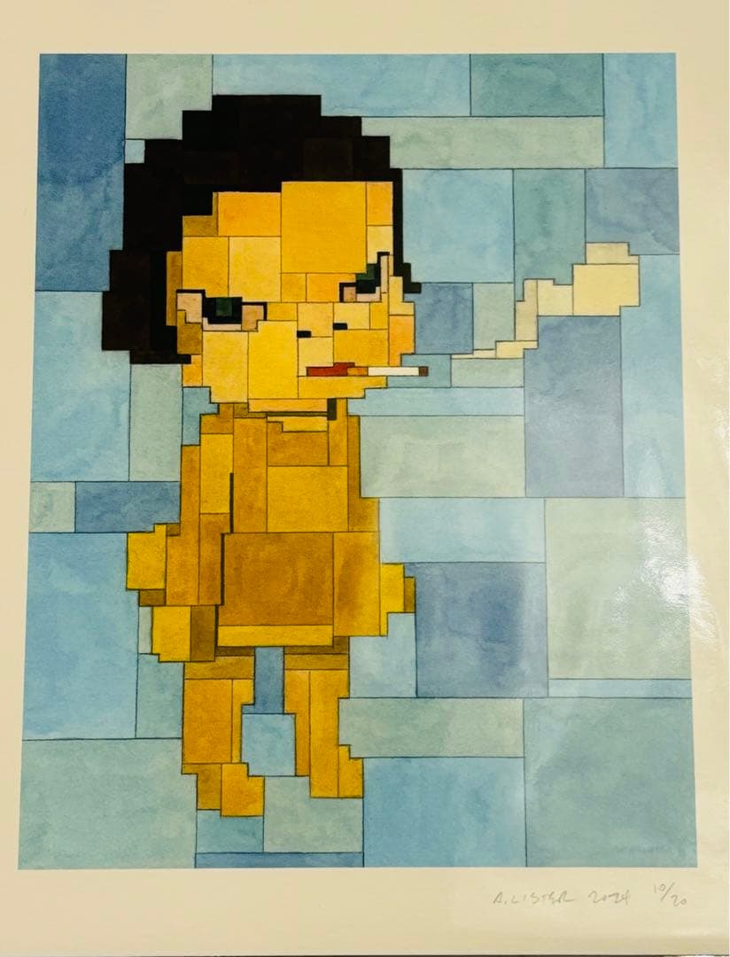 Adam Lister アダムリスター 版画 奈良美智 シルクスクリーン 20 ADAM