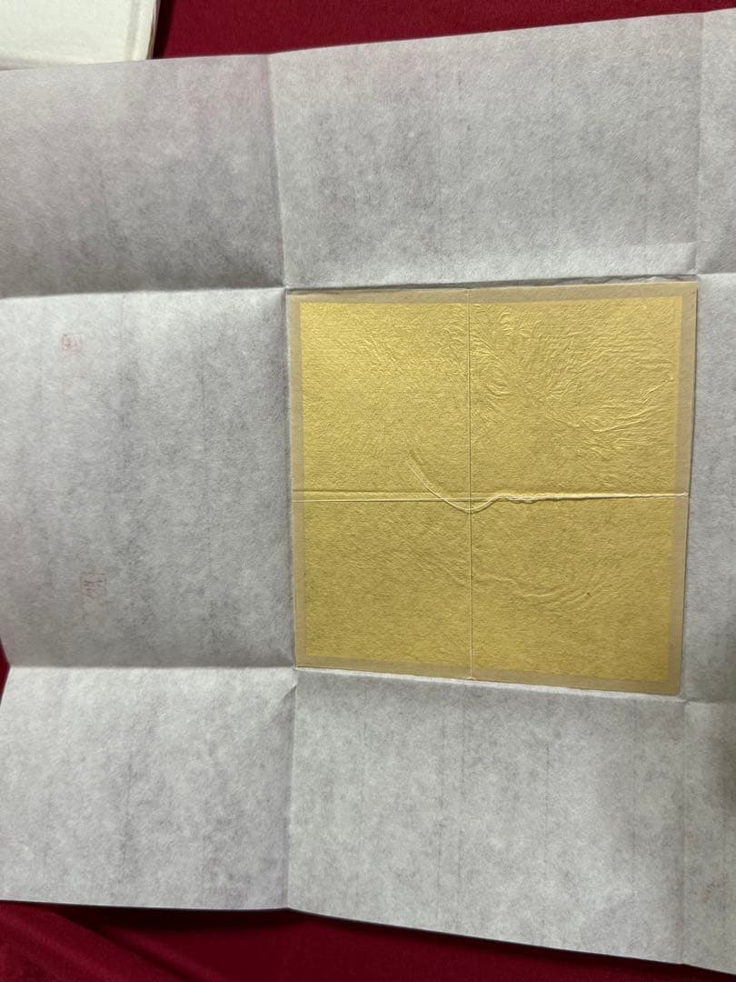 s*o様 終売日本画　純金箔2包(未使用1包)青貝箔1包洋箔1包純青金箔3包(未