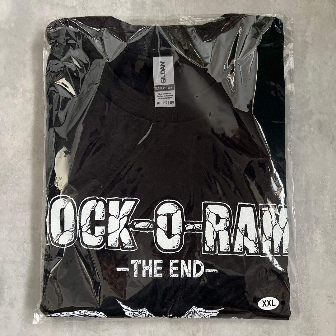 新品未使用　FACT ROCK-O-RAMA Tシャツ　XXL JSF ROCK-O-RAMA-THE END Tシャツ XXL会場 限定 JSF ROCK-O-RAMA-THE