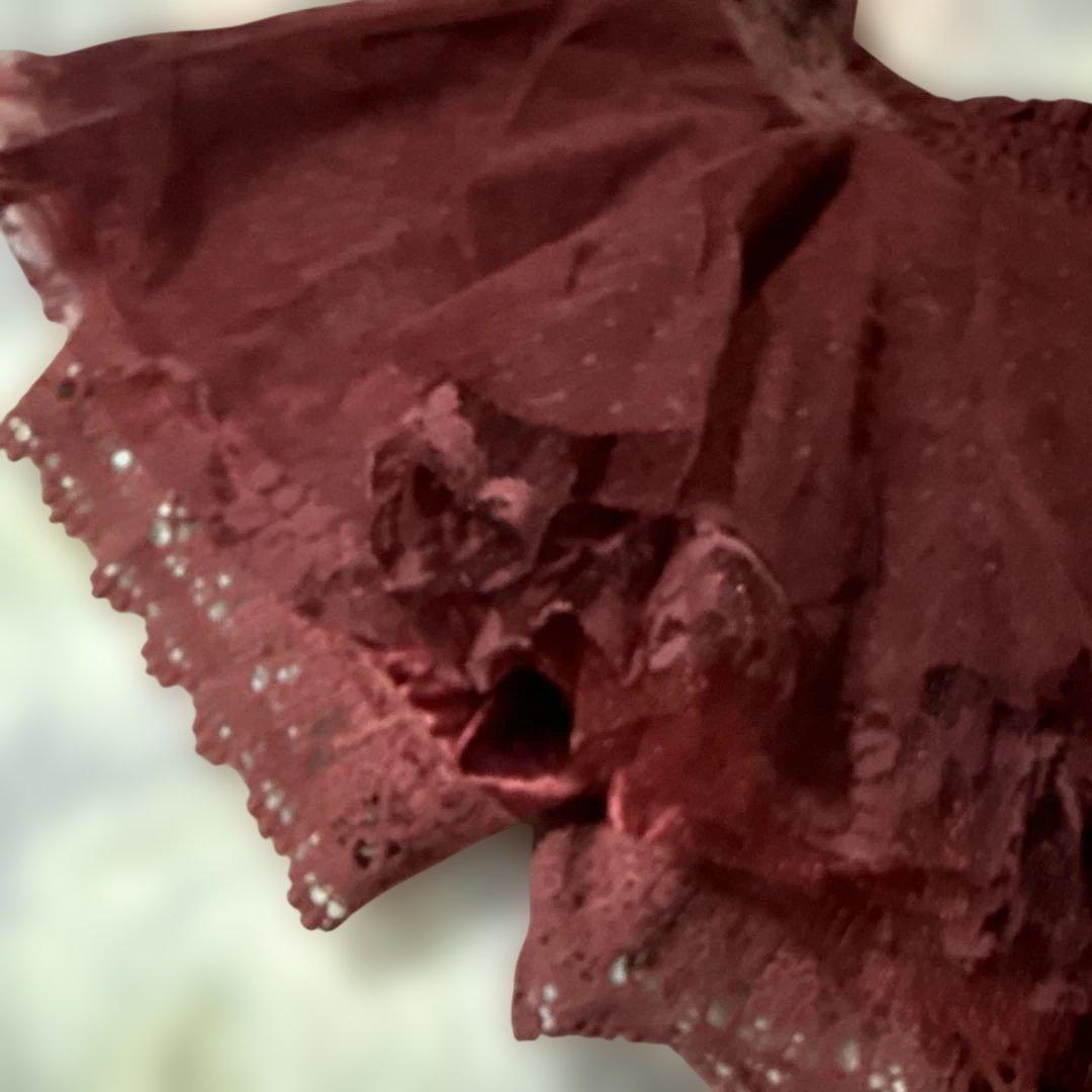 リズリサ　スカパン チュール＆レース＆フリル　ティアード　未使用タグ付き