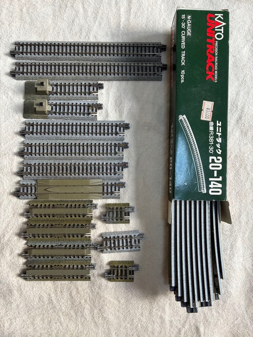 KATO ユニトラック Nゲージ レールセット