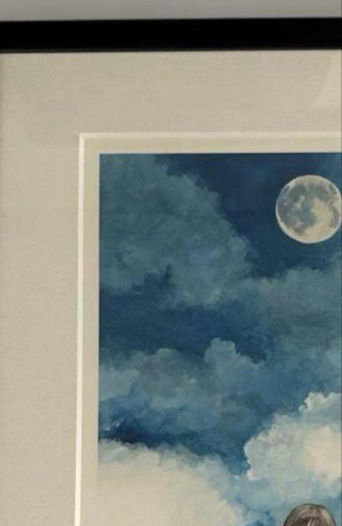 安*部様 限定200 鶴田謙二　直筆サイン入りカラー複製原画「おもいでエマノン」