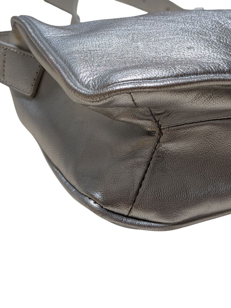 美品✨ear PAPILLONNER　ミニスワローマチショルダーバッグ　シルバー