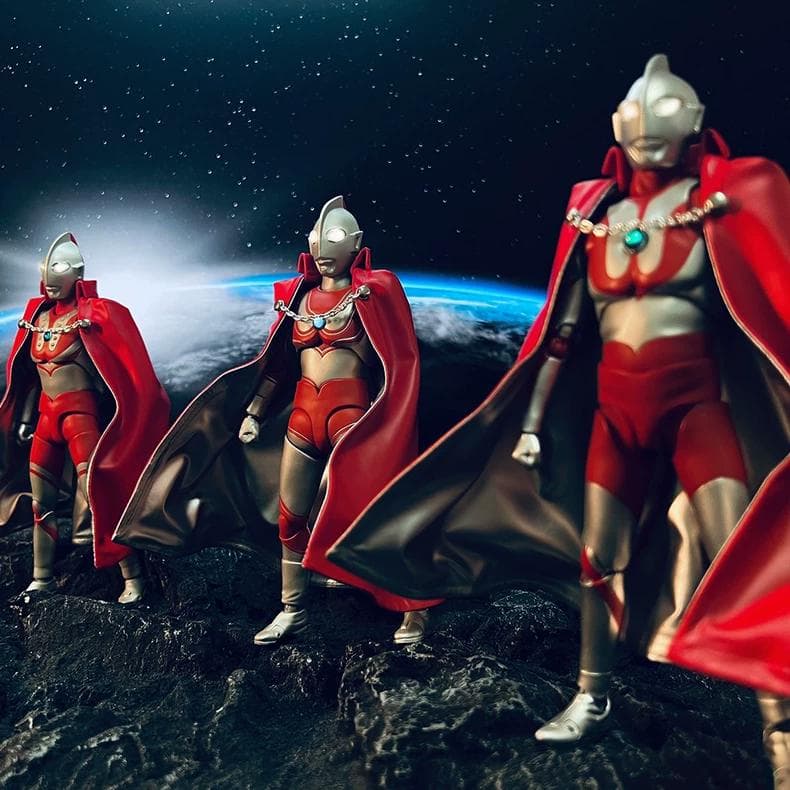 6点セット　S.H.Figuarts　ウルトラマン ブラザーズ 用マント