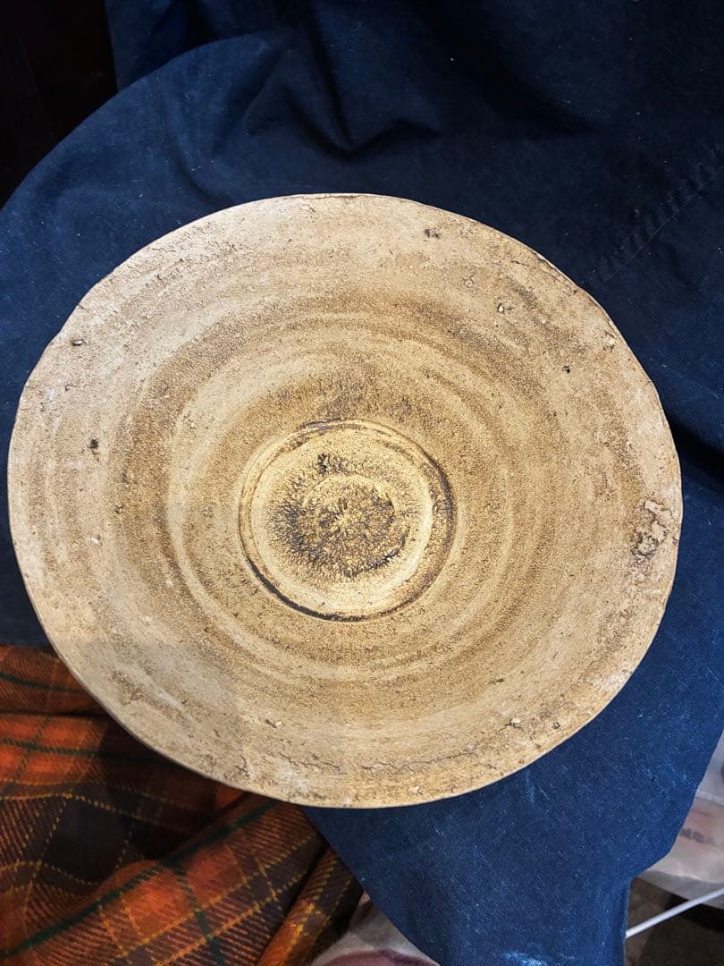 鳥取民藝　山本教行　大鉢　直径24センチ　岩井窯