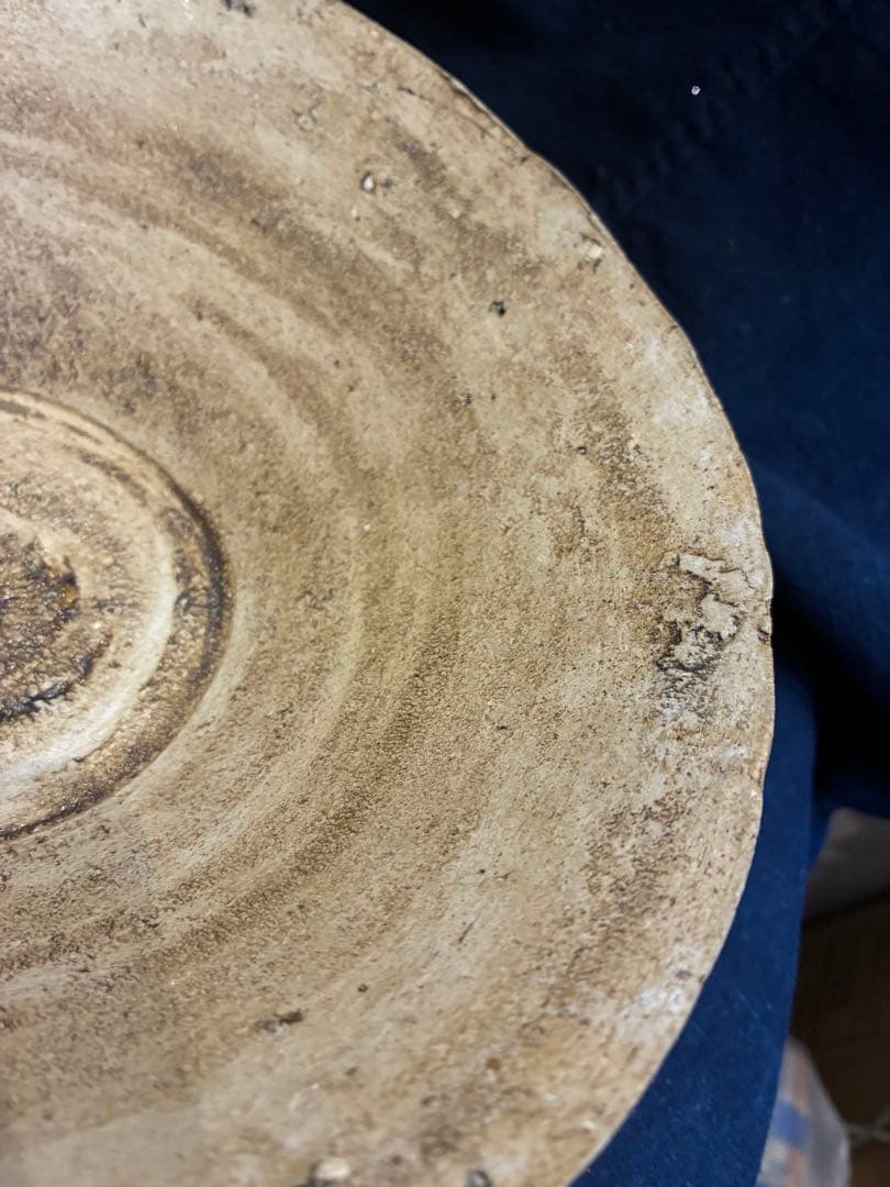 鳥取民藝　山本教行　大鉢　直径24センチ　岩井窯