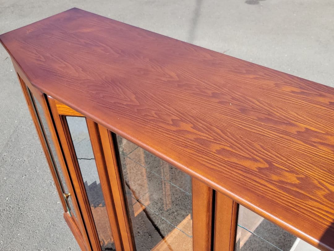 さやか様専用 三陽家具工業 アドリア S-6 木製キャビネット 飾り棚