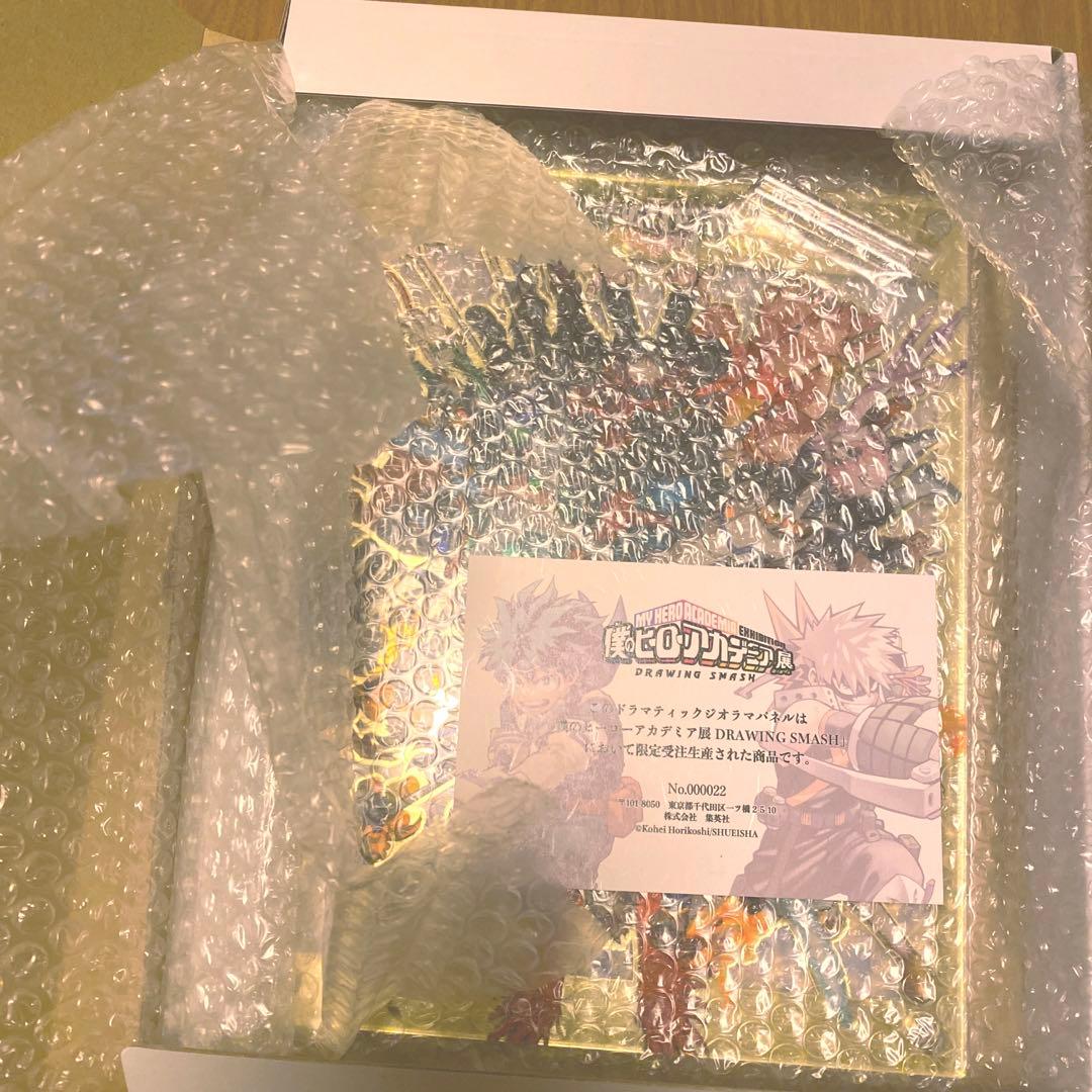 僕のヒーローアカデミアヒロアカ展ドラマティックジオラマパネル