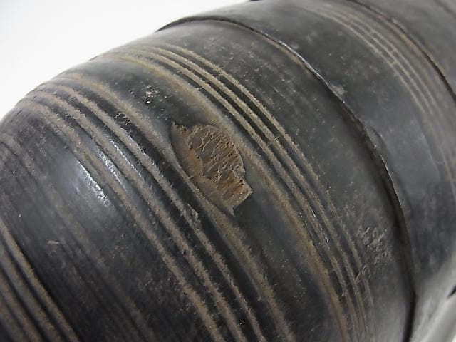 ☆B0501☆ネパール 古民具 木製ボトル タマン族 シェルパ族 アンティーク