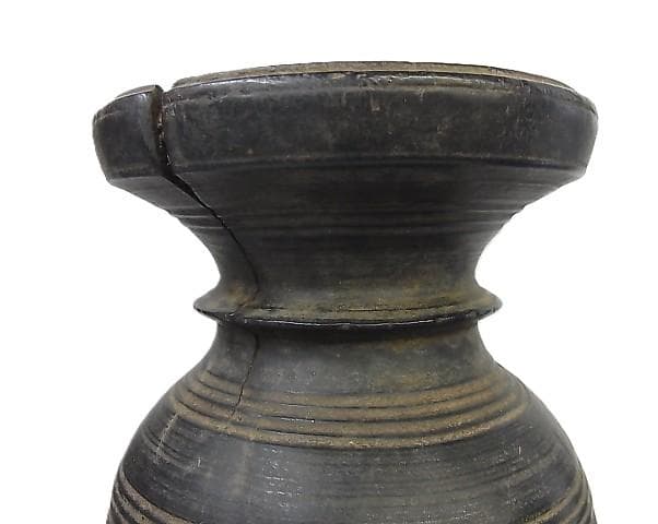 ☆B0501☆ネパール 古民具 木製ボトル タマン族 シェルパ族 アンティーク