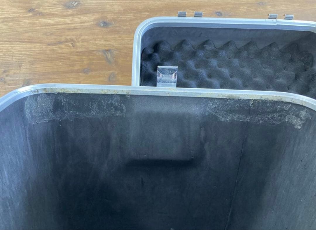 レコードケース LPレコード ハードケース ジュラルミンケース ステッカー