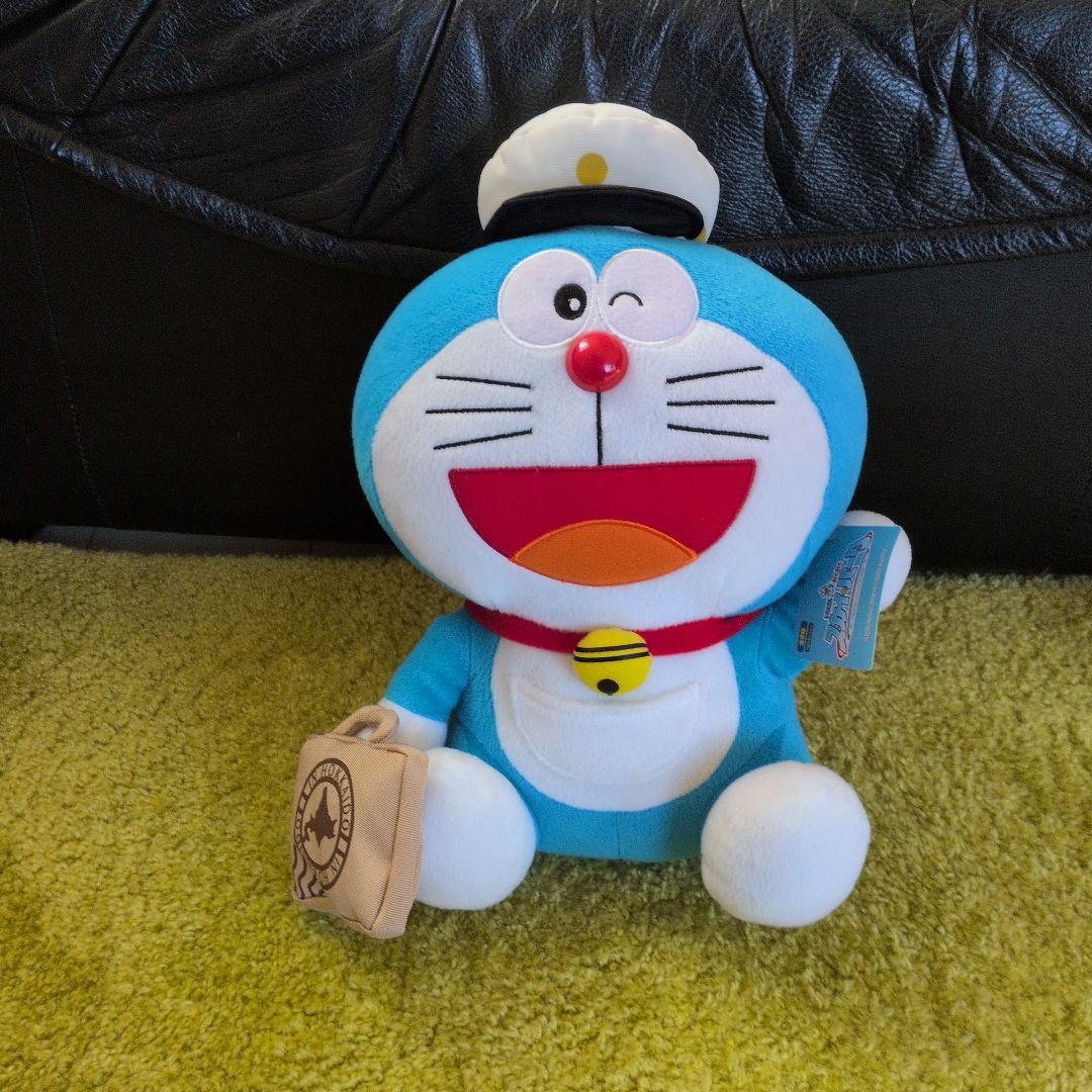 ドラえもん わくわくスカイパーク限定　SL北海道ぬいぐるみ　ドラえもん　非売品