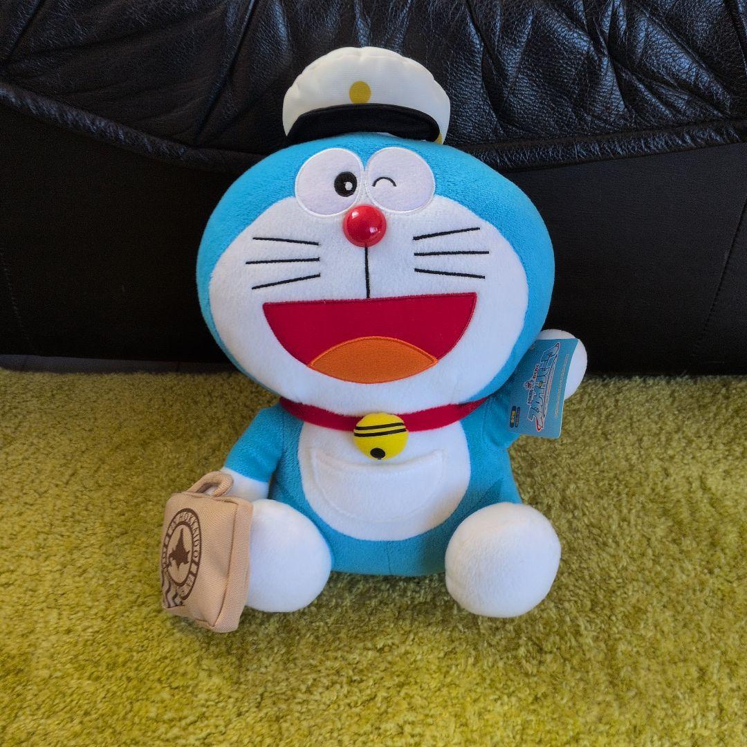 ドラえもん わくわくスカイパーク限定　SL北海道ぬいぐるみ　ドラえもん　非売品