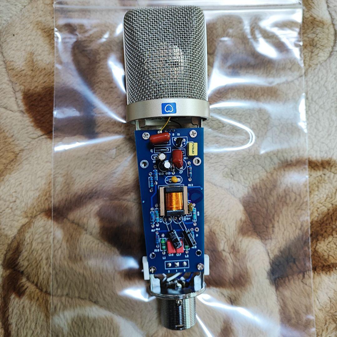 式 新品 自作 コンデンサーマイク Neumann U87 クローン