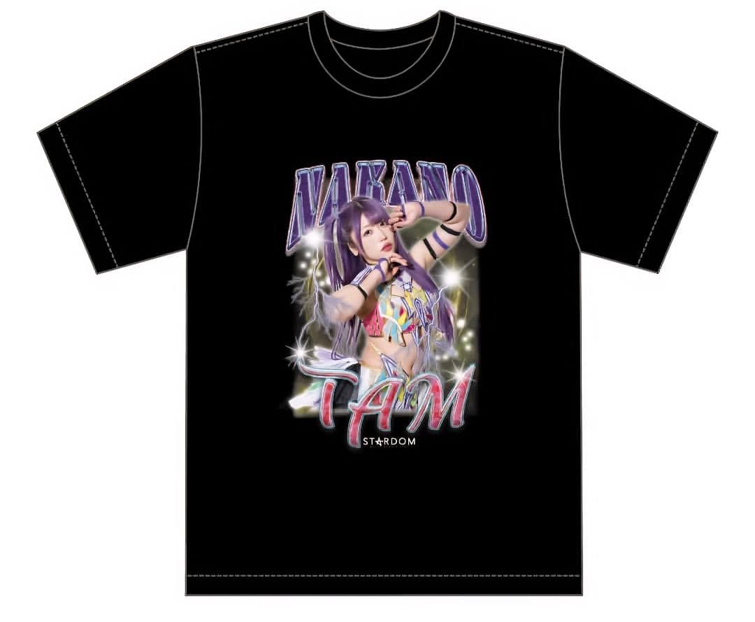 STARDOM 中野たむ ラップTシャツ スターダム M