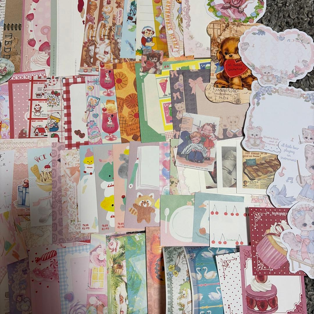 国内海外作家さん 紙ものバラメモ おすそ分け 74 - メルカリ