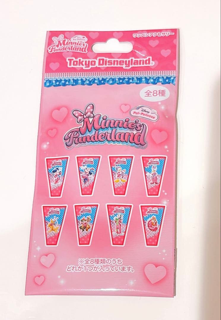 ディズニー パルパルーザ・ミニーファンダーランド ワッペンアクセサリー（全８種）