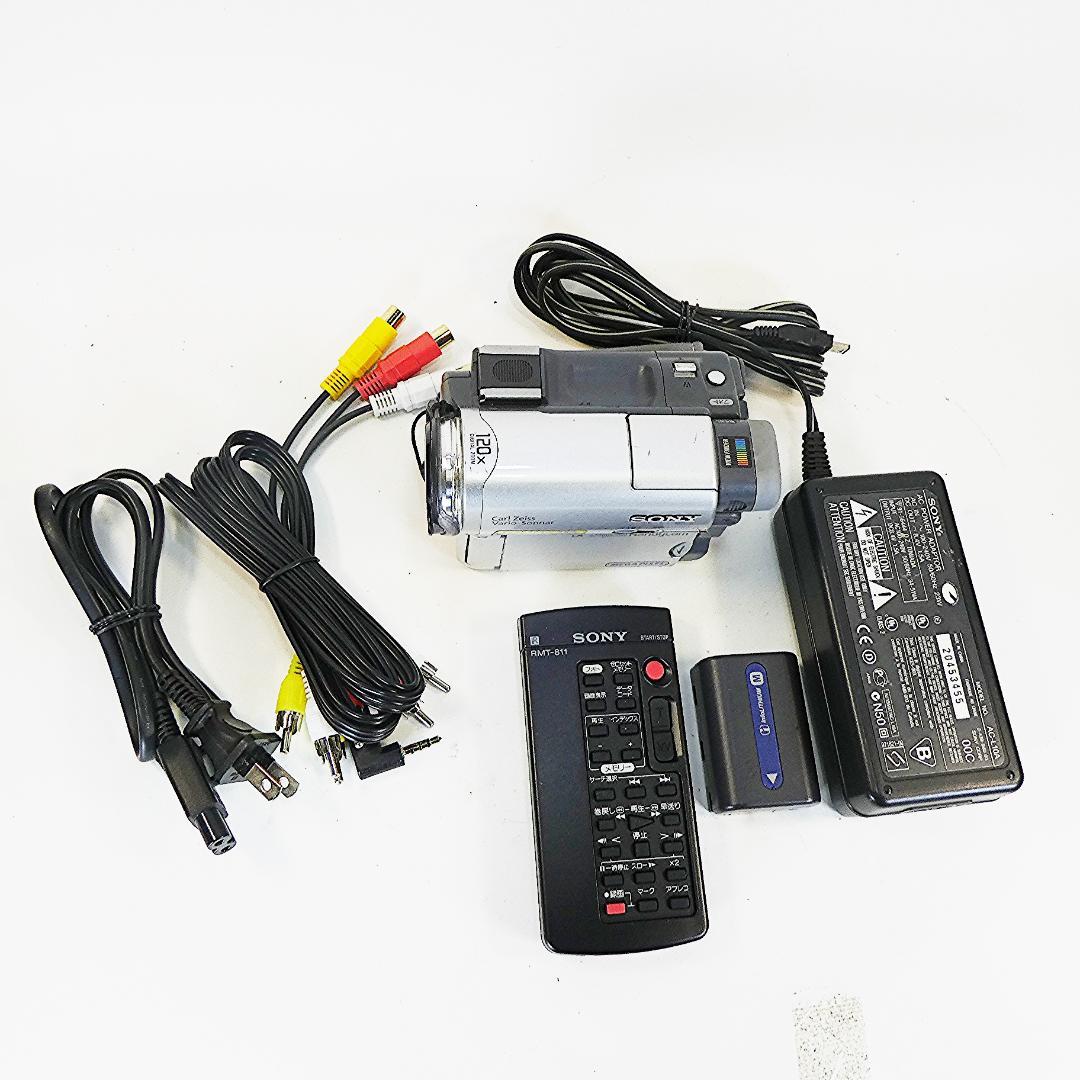 動作品ソニー DCR-TRV33 MiniDVビデオカメラ　DVDダビングに最適