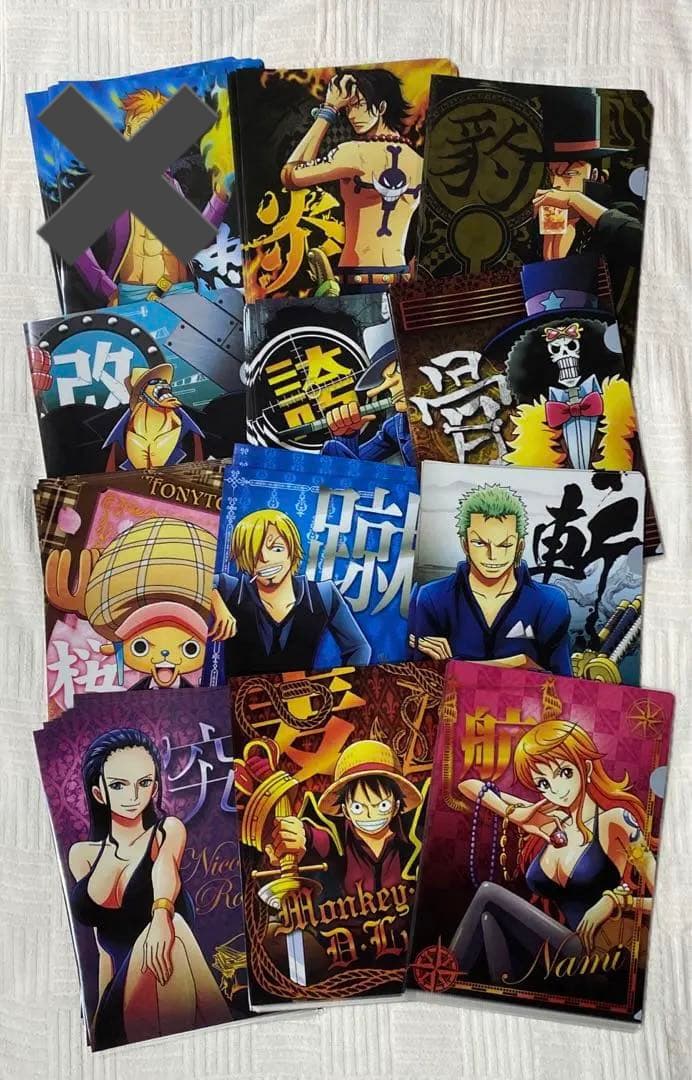 ワンピース　クリアファイル110枚 ワンピースクリアファイル110枚