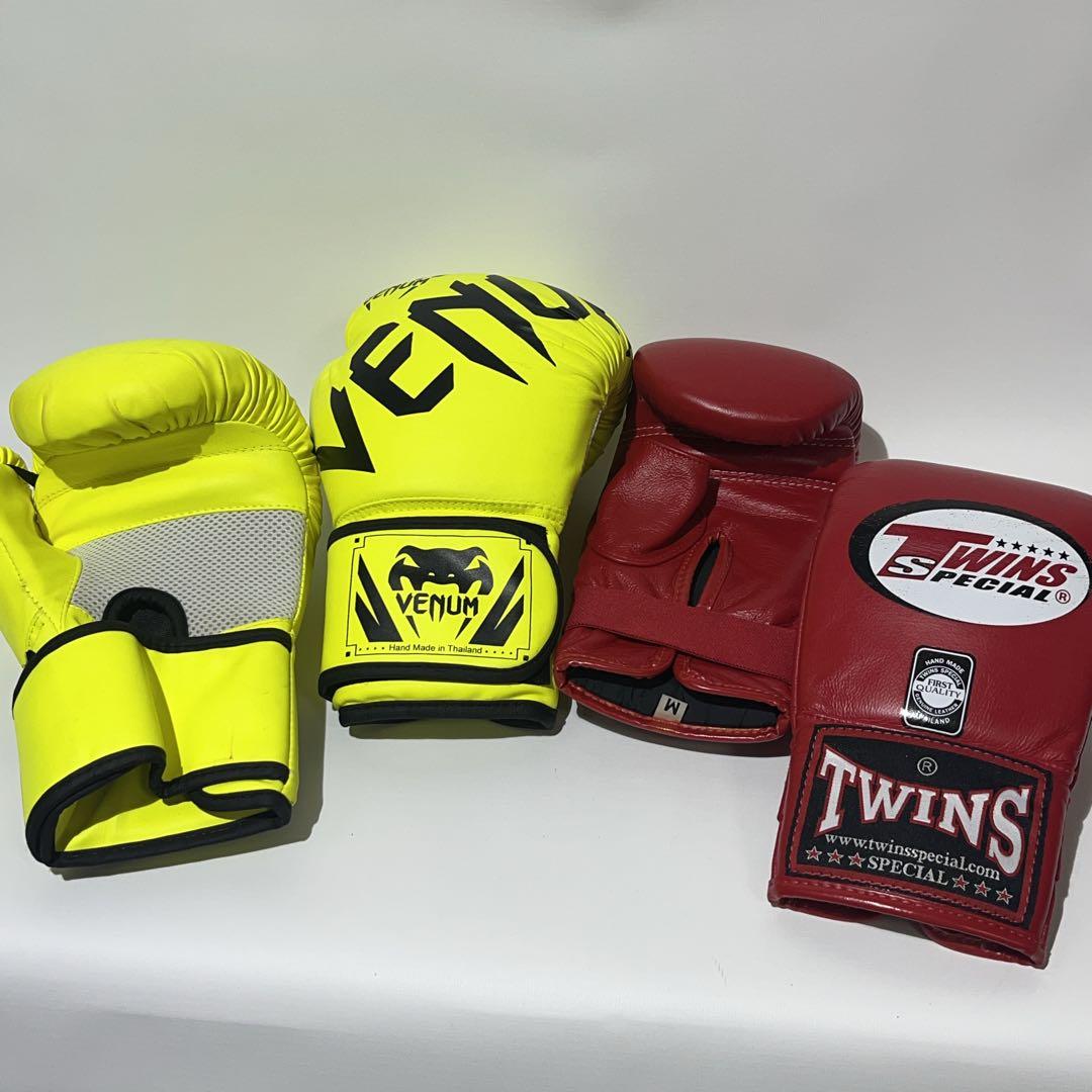 TWINS キックボクシング用品セット TWINS キックボクシング ヘッドギア