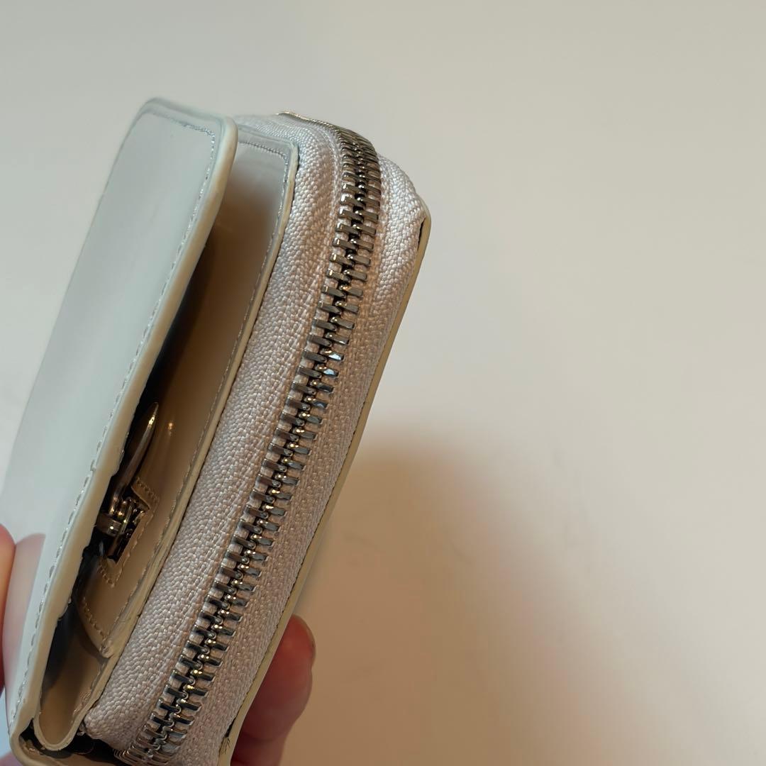 バインダー ウォレット アイボリー 韓国 貯金