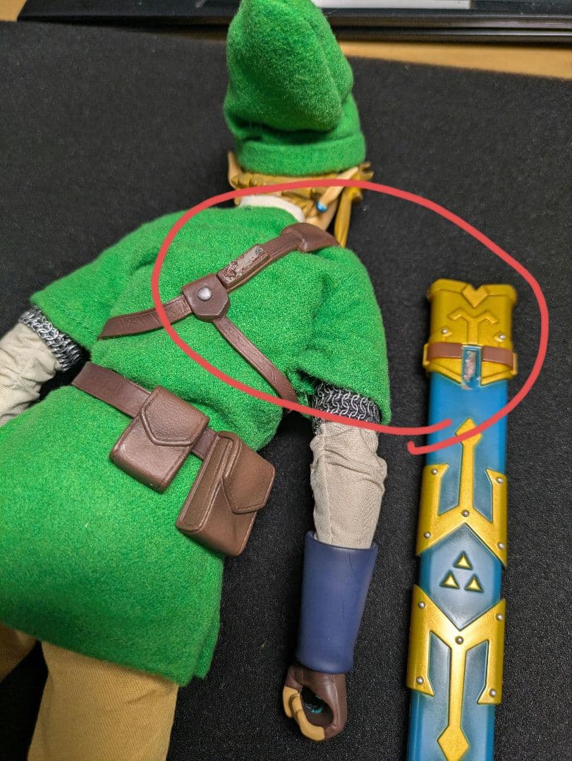 RAH ゼルダの伝説 スカイウォードソード リンク フィギュア ※注意点あり