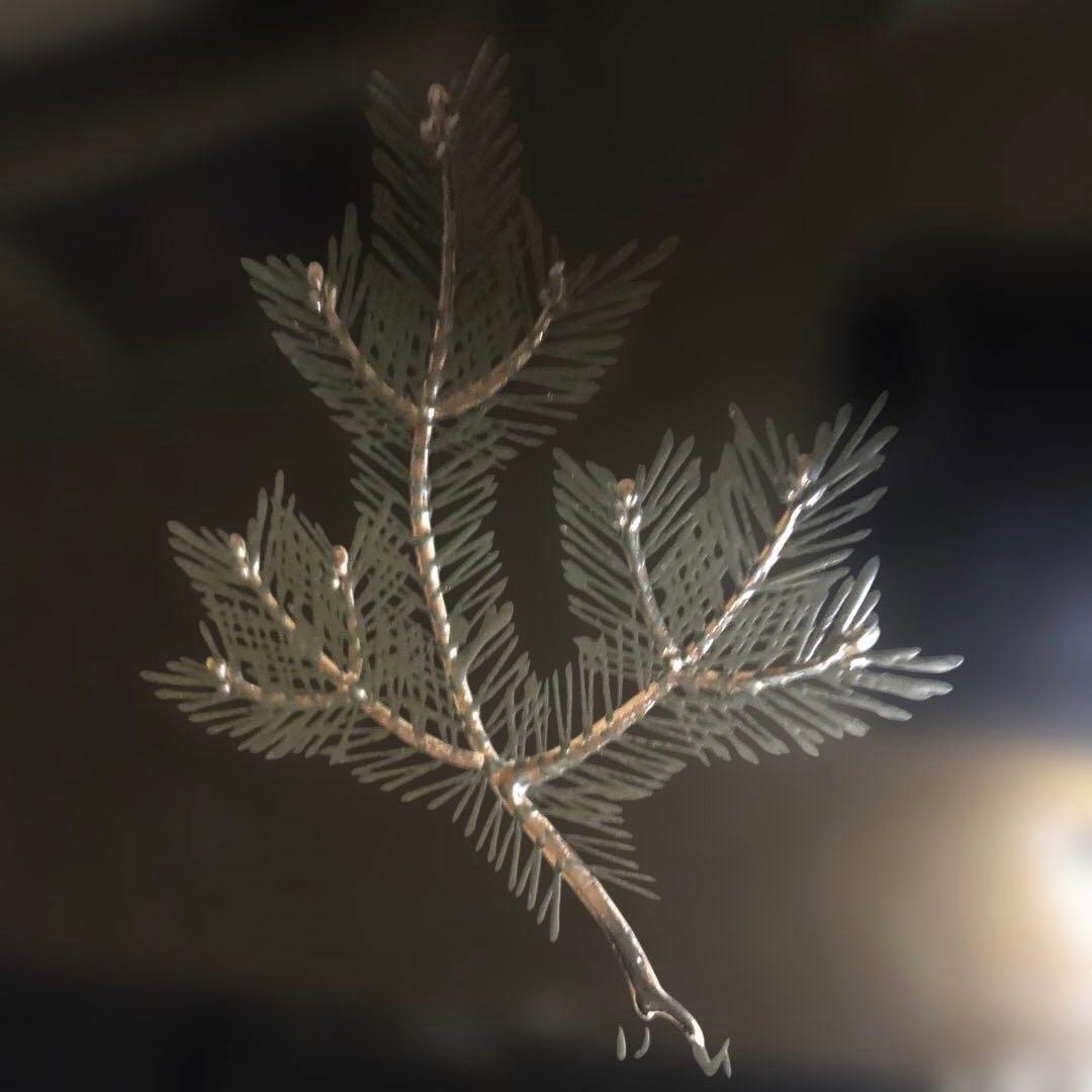 漆　蒔絵　お盆　アンティーク　梅と松