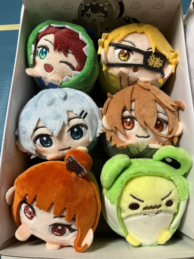 カラフルピーチ もちころりん ぬいぐるみ 極楽湯