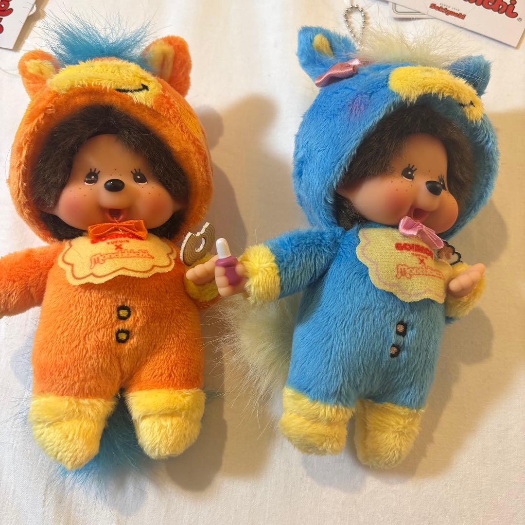 GOEMONモンチッチ　湯布院限定馬シリーズ　女の子と男の子2体セット　紙袋付き