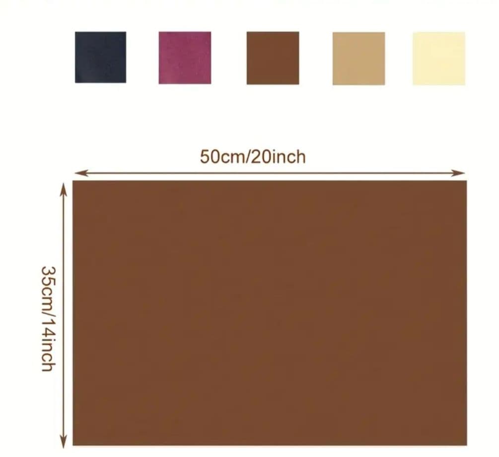 No.20 薄葉紙 茶系 5色×各5枚 計25枚 - メルカリ