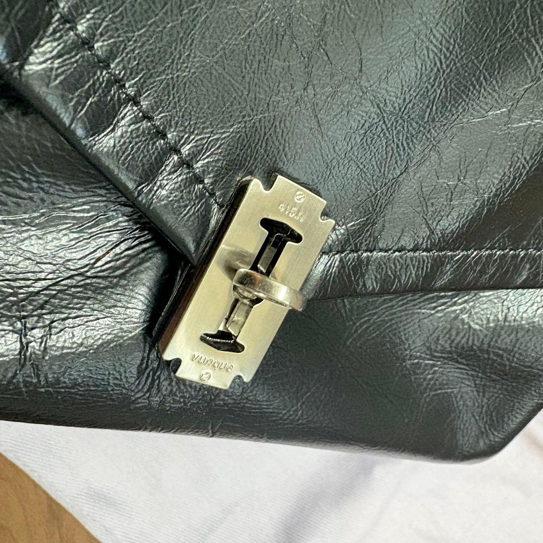 Vunque ブンク　韓国　ショルダーバッグ　革黒　Occam Doux