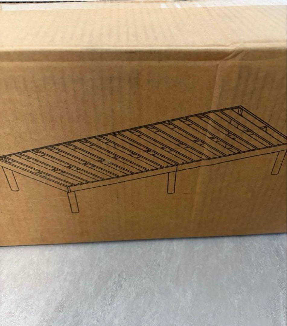 ベッド ベッドフレーム シングルベッド すのこベッド天然木 湿気対策 ローベッド