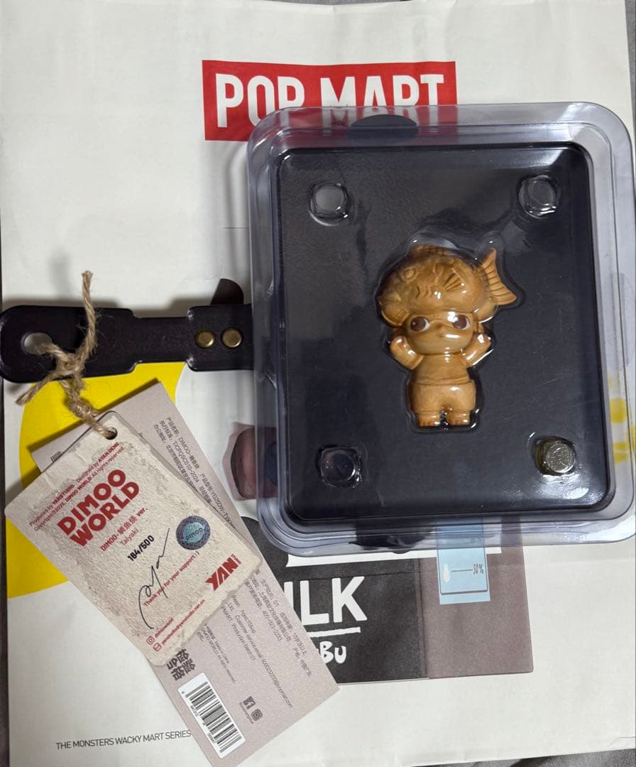 dimoo popmart 日本限定 たい焼き 表参道にアートトイブランド「ポップ