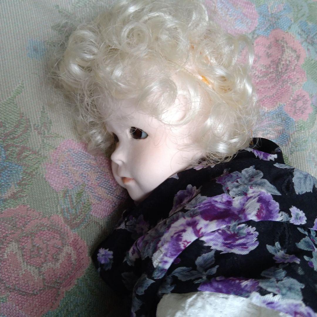 ✭ビスクドール 創作人形優しさ溢れる貴婦人穏やかな笑顔で語り掛け