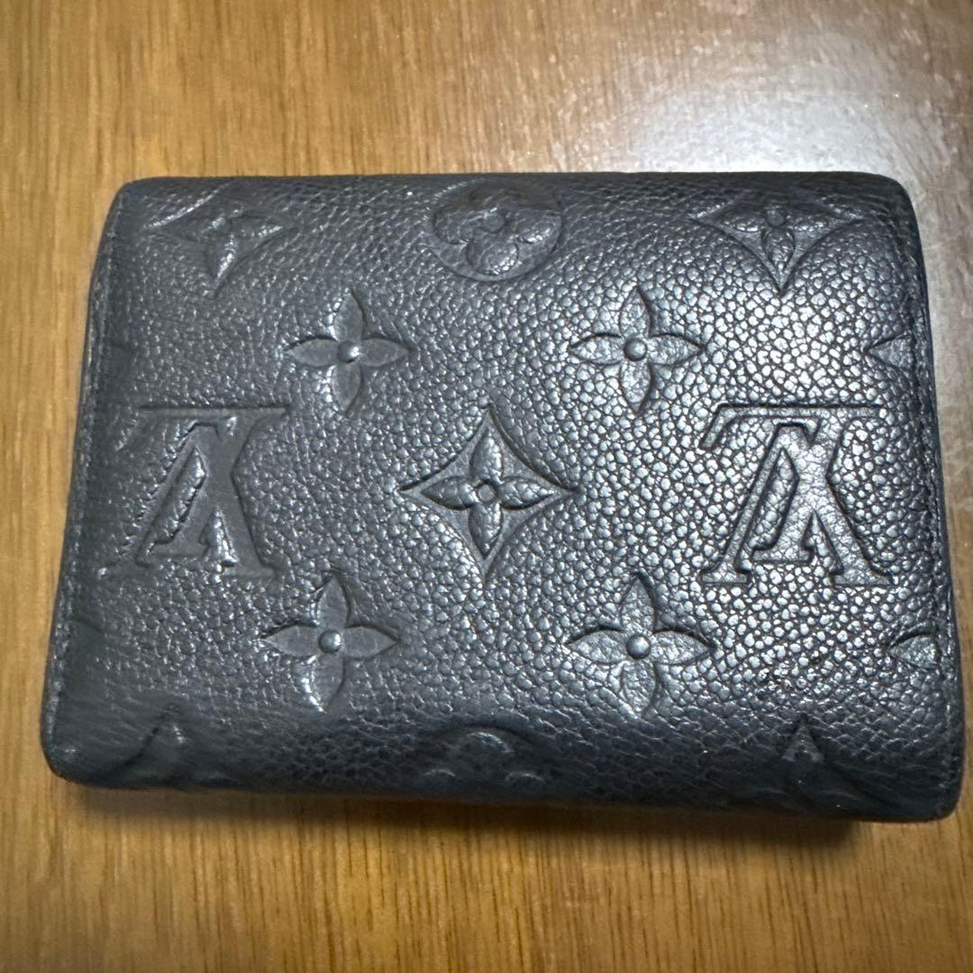 Louis Vuitton ポルトフォイユ・ヴィクトリーヌ ブラック　美品