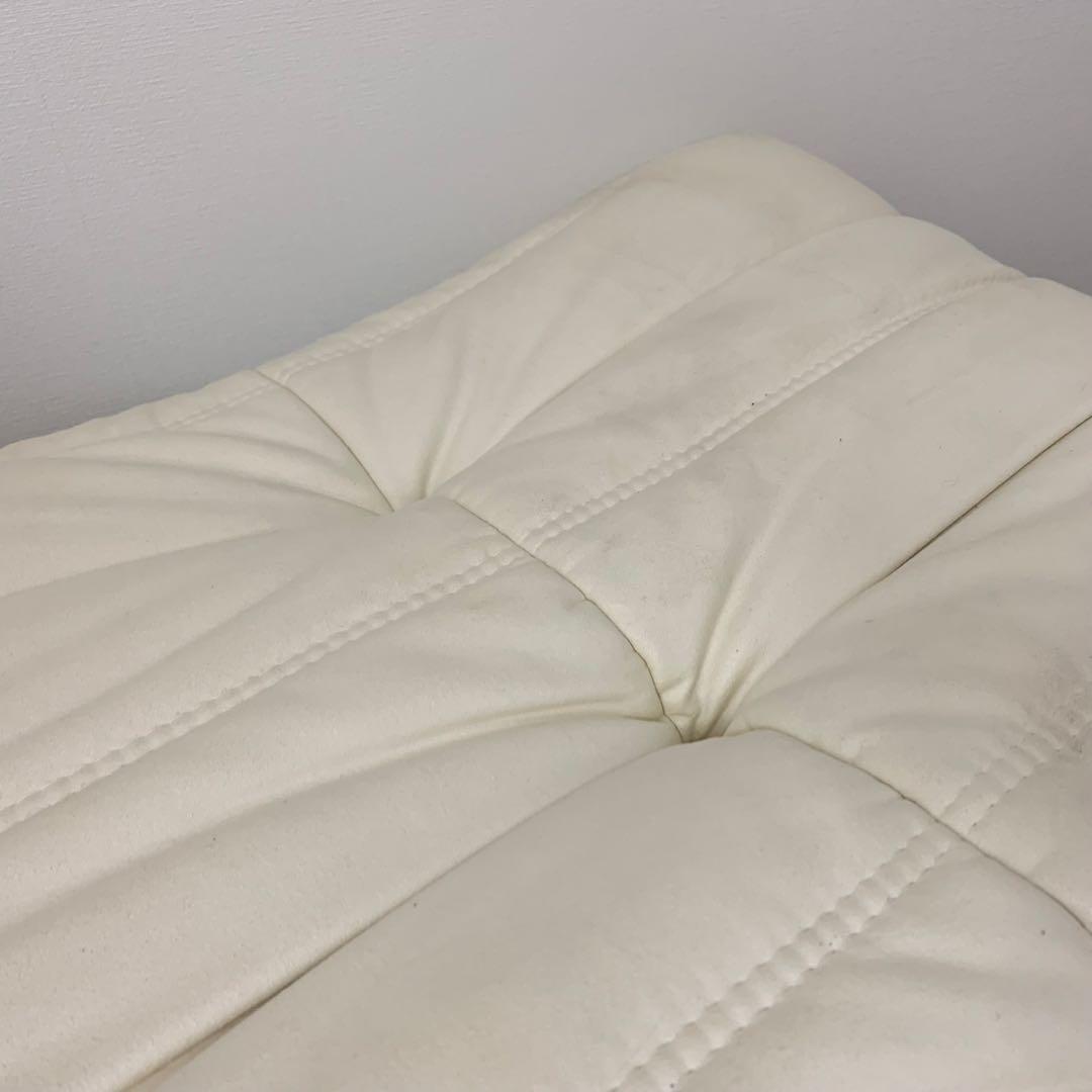 【正規品】ligne roset リーンロゼ トーゴ パフ スウェード スツール