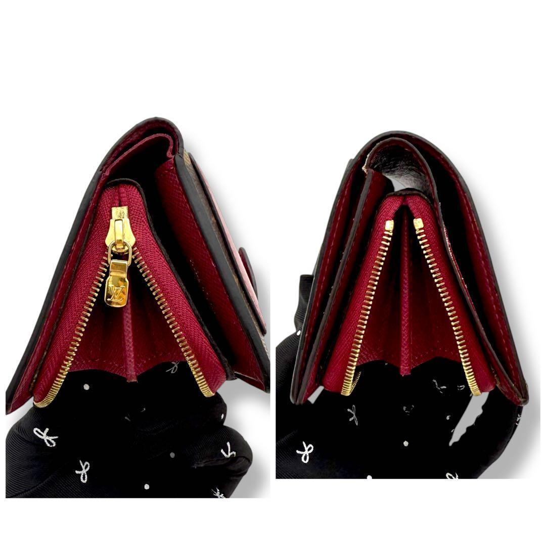 【美品】　ルイヴィトン 折り財布 ポルトフォイユ ジュリエット モノグラム