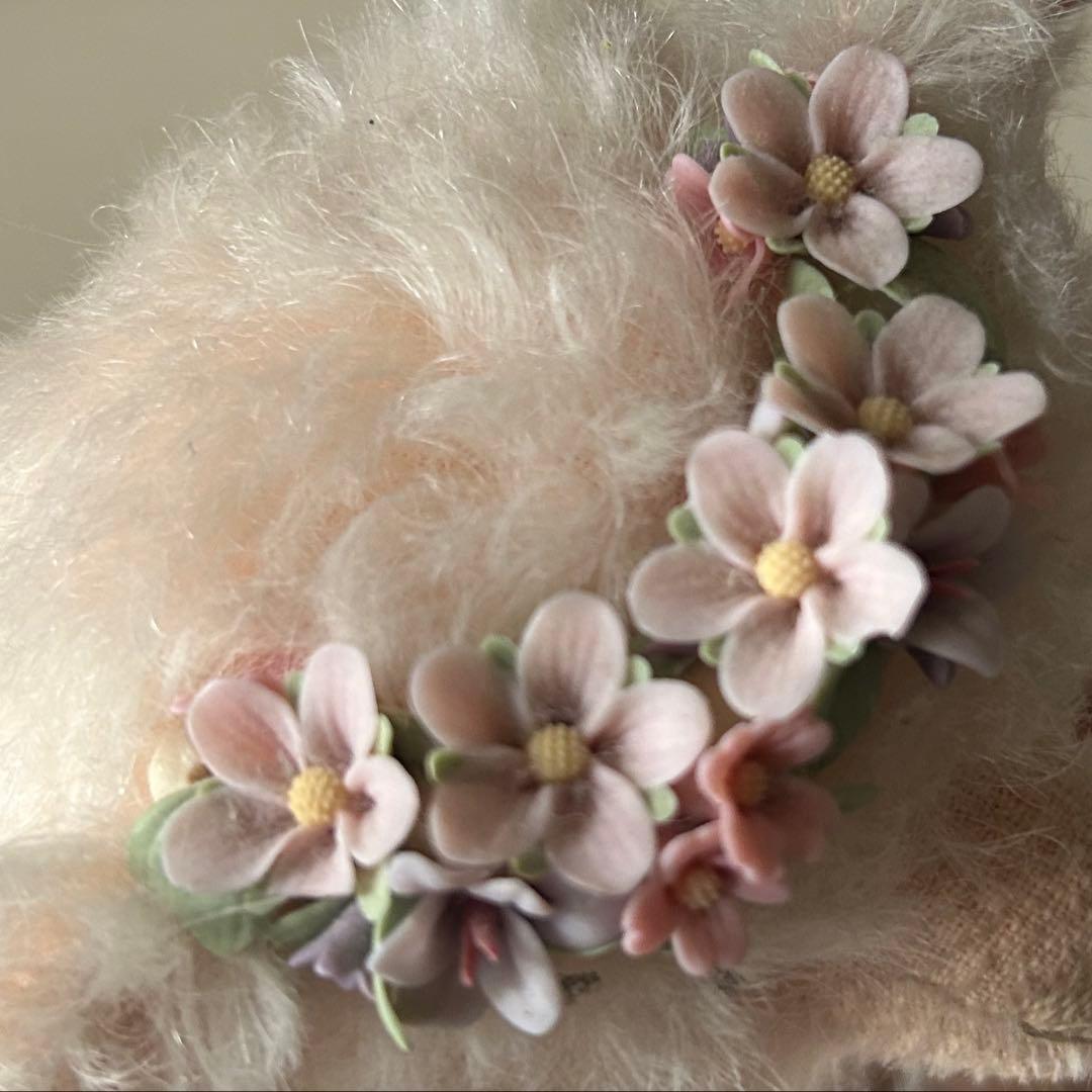 Steiff × Lladró コラボ テディベア 花冠付き 希少 限定