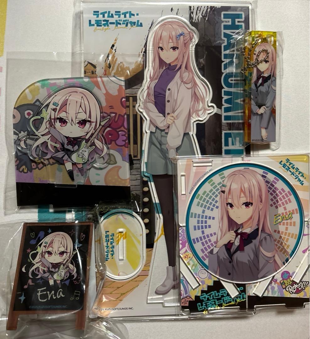 ゆずソフト ライムライト・レモネードジャム コラボカフェ 限定 恵凪