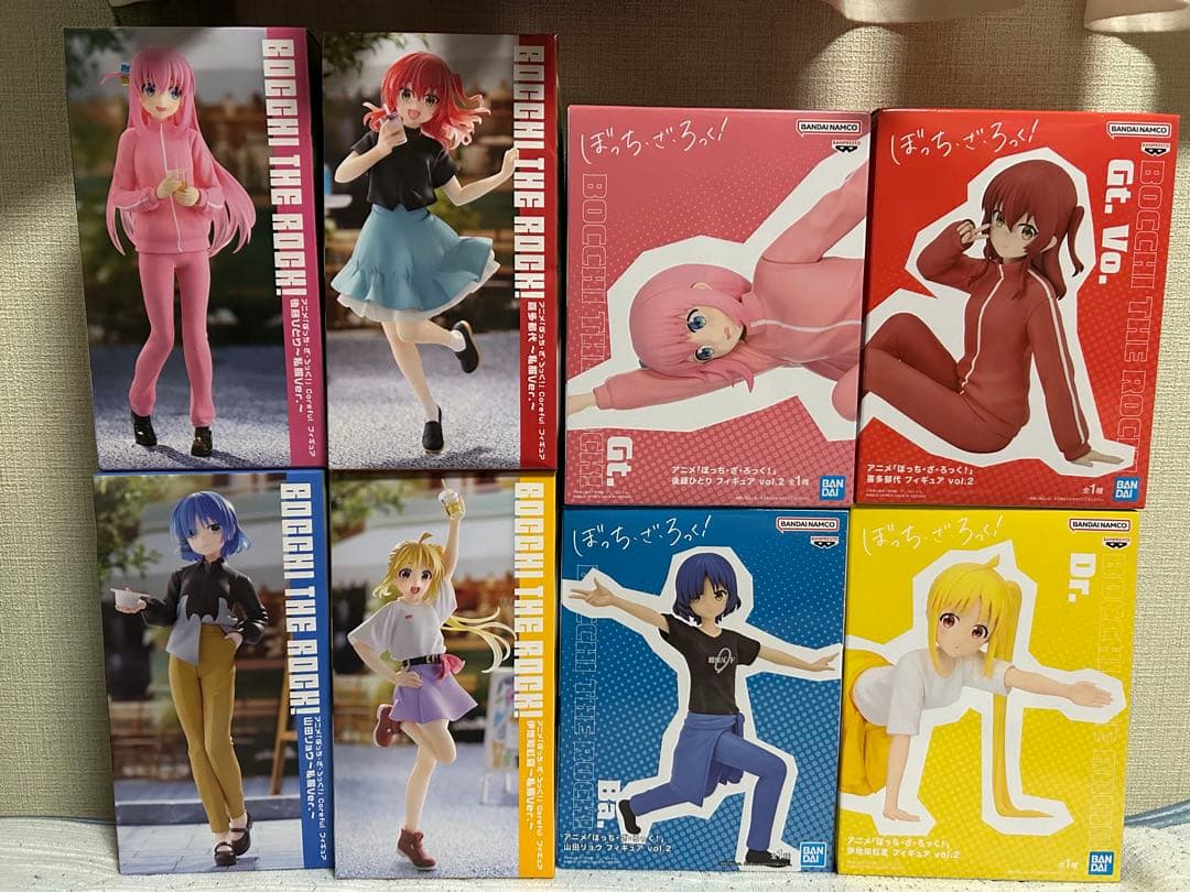 ぼっち・ざ・ろっく！ フィギュアまとめ売り 中古】【未開封】【セット