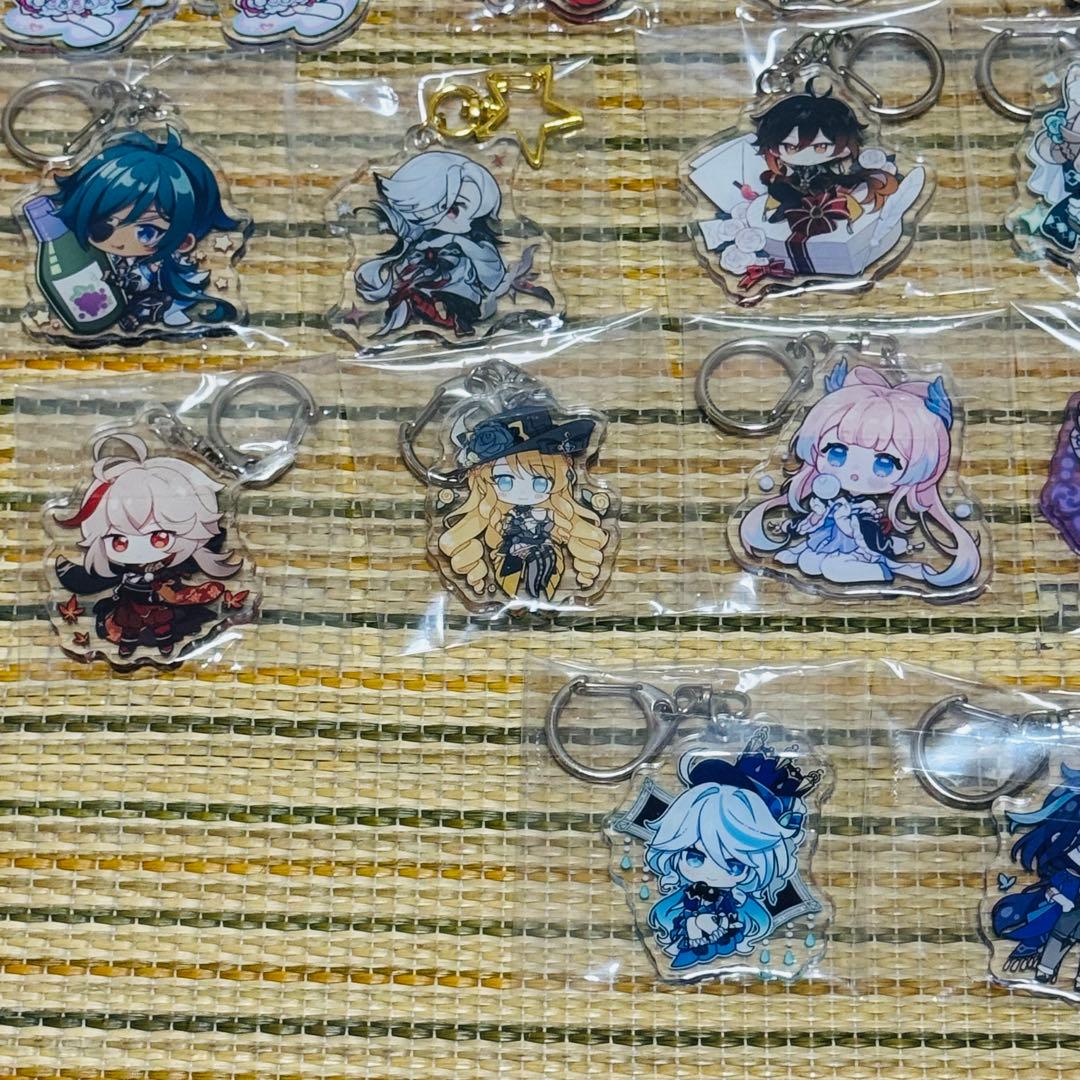 まとめ 原神 アクリルキーホルダー セット c - メルカリ