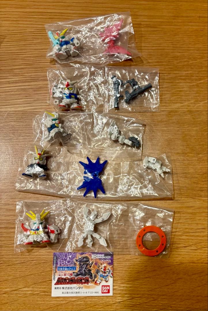 希少 レア　SDガンダムバインド１、４、５、６　まとめ売り１８体　ガチャ