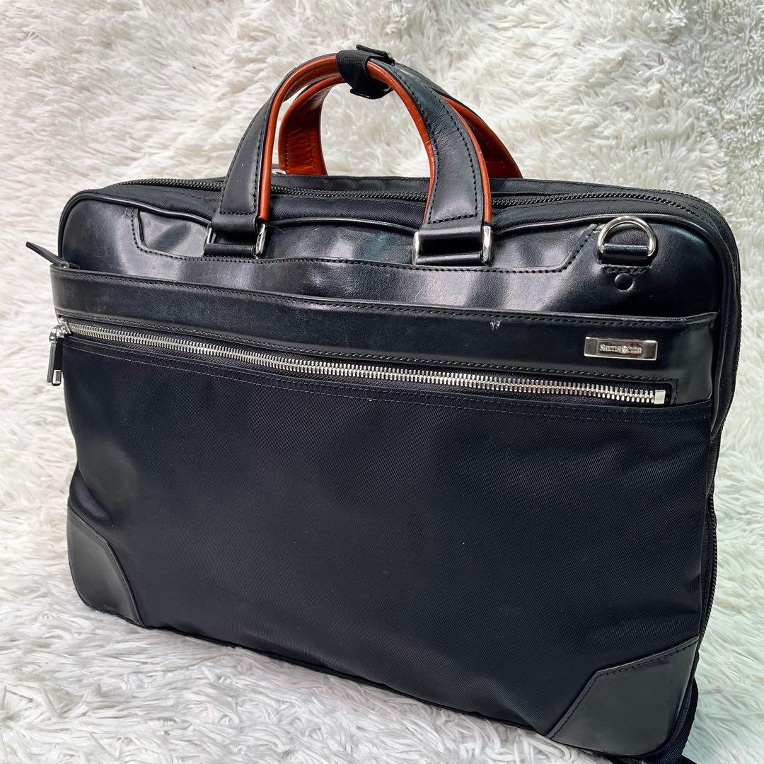 サムソナイト✨3way ビジネスバッグ ブリーフケース　ブラック　エピッドプラス