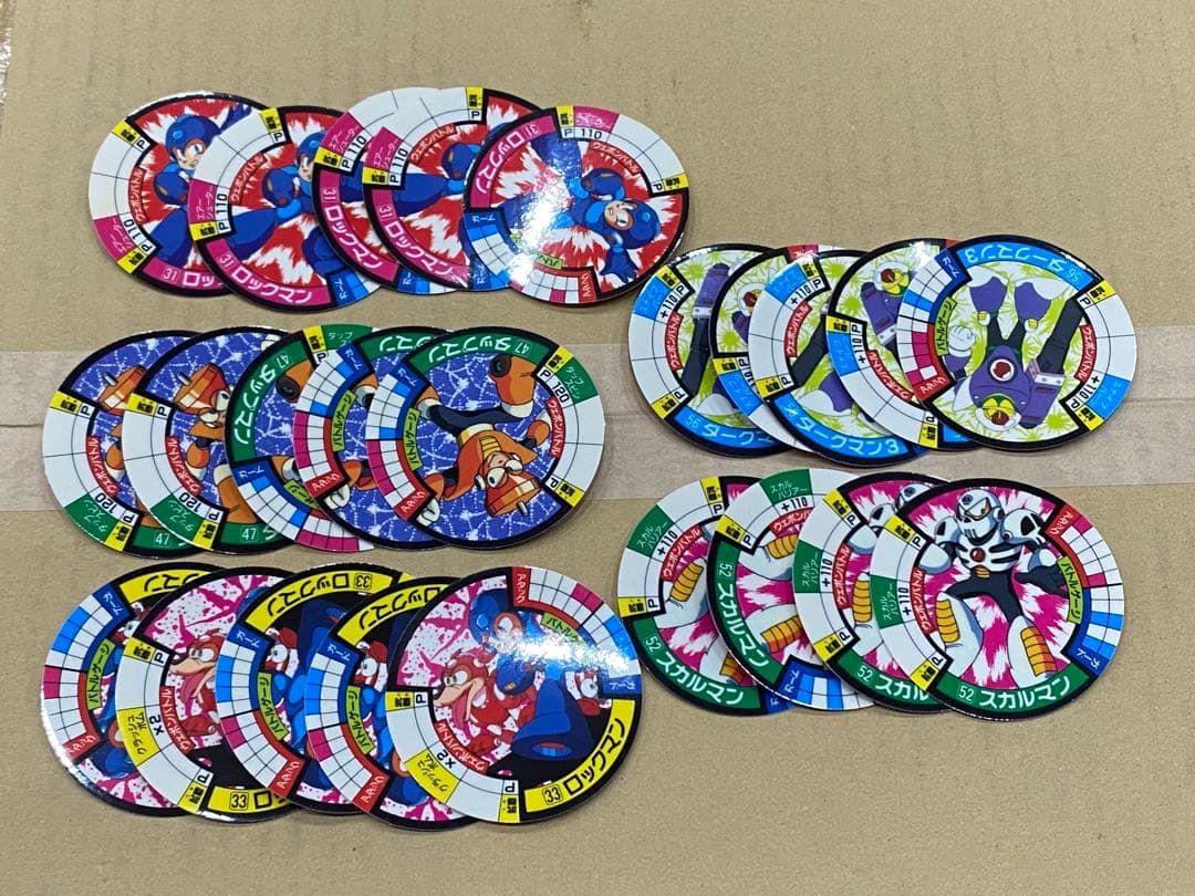 ロックマン サークルアタックカード 約112枚