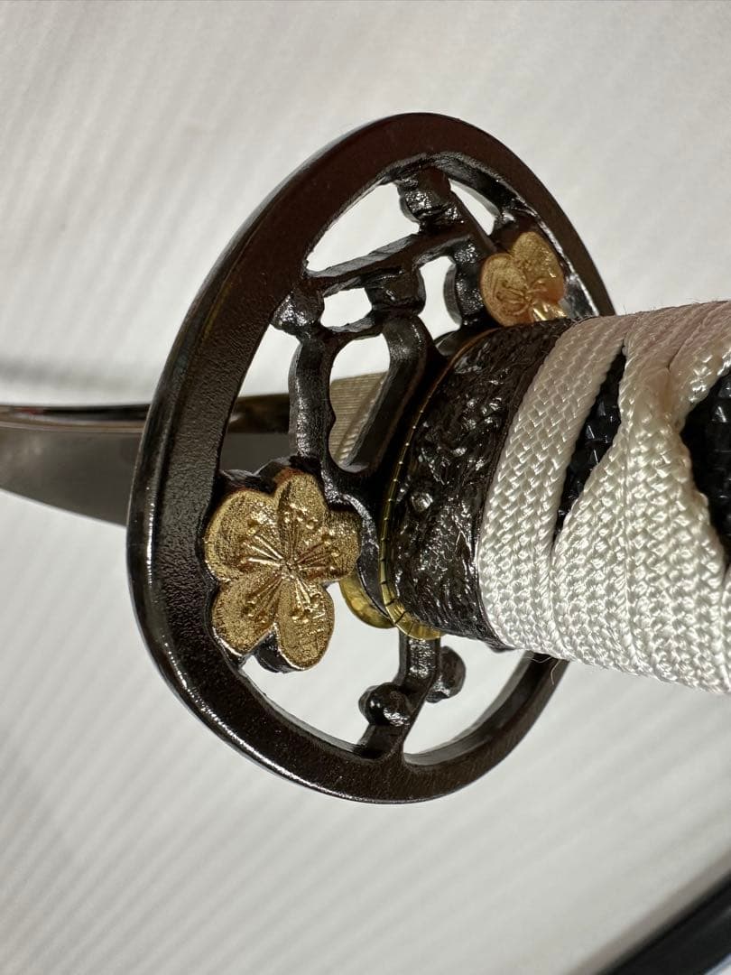 新品 模造刀　打刀 黑鞘　コスプレ 鞘付き長さ約105cm 26A2