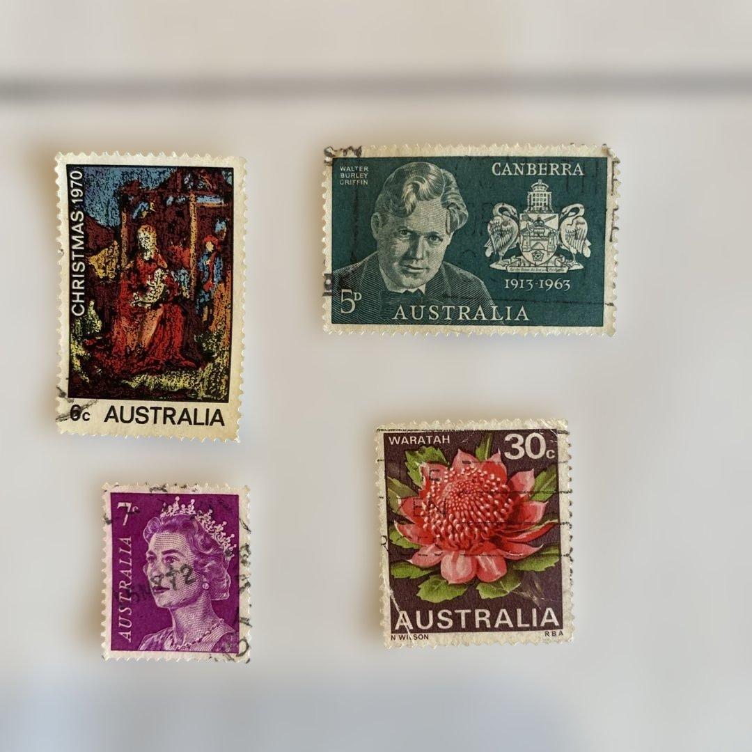 オーストラリア 使用済切手 コレクション - メルカリ